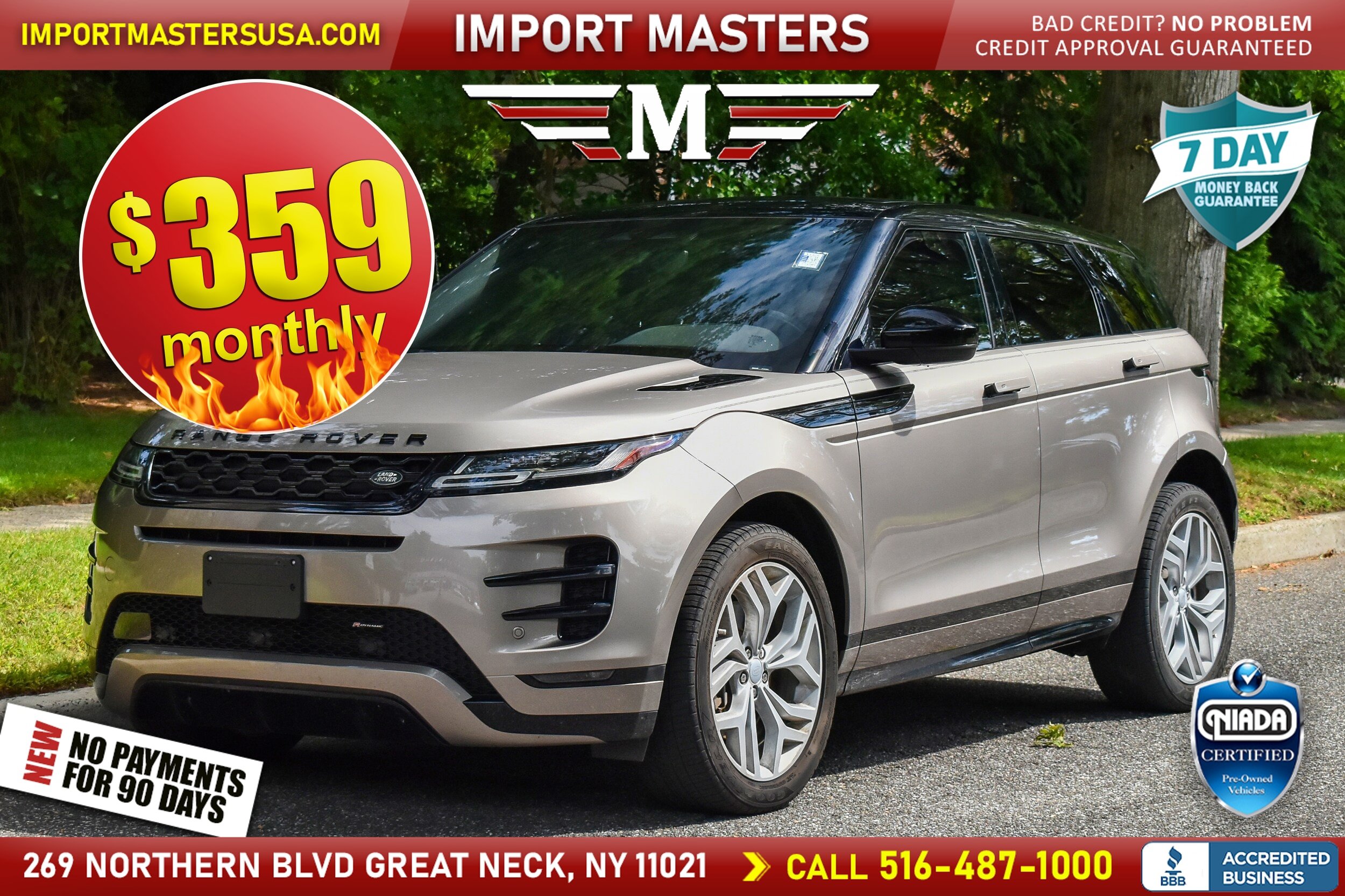 Used 2022 Land Rover Range Rover Evoque R-Dynamic SE AWD/4WD image 1