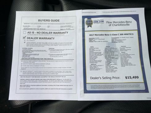 Used 2017 Mercedes-Benz C 300 4MATIC Sedan image 33