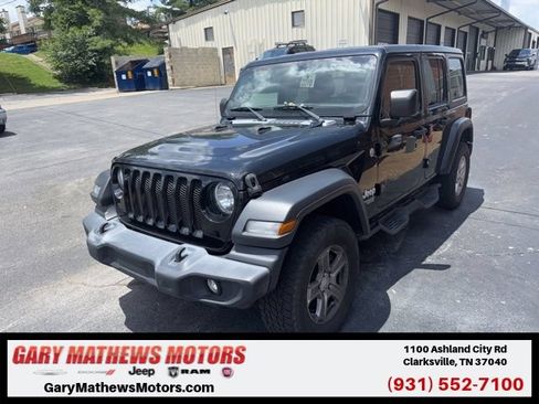 Used 2020 Jeep Wrangler Unlimited Sport S AWD/4WD image 1