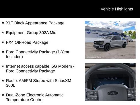 New 2026 Ford F150 XLT w/ Equipment Group 302A MID AWD/4WD image 7