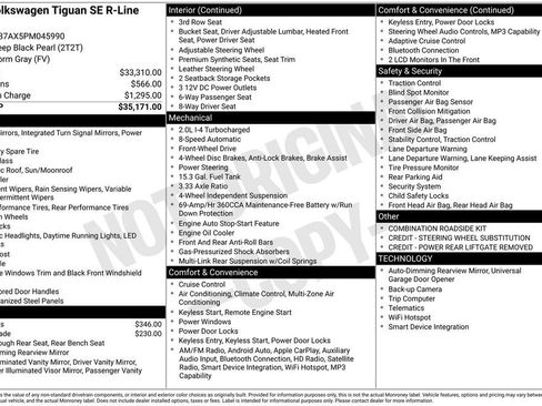 Used 2023 Volkswagen Tiguan SE R-Line image 7