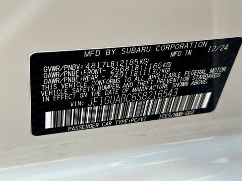 Used 2025 Subaru Impreza 2.0i AWD/4WD image 24