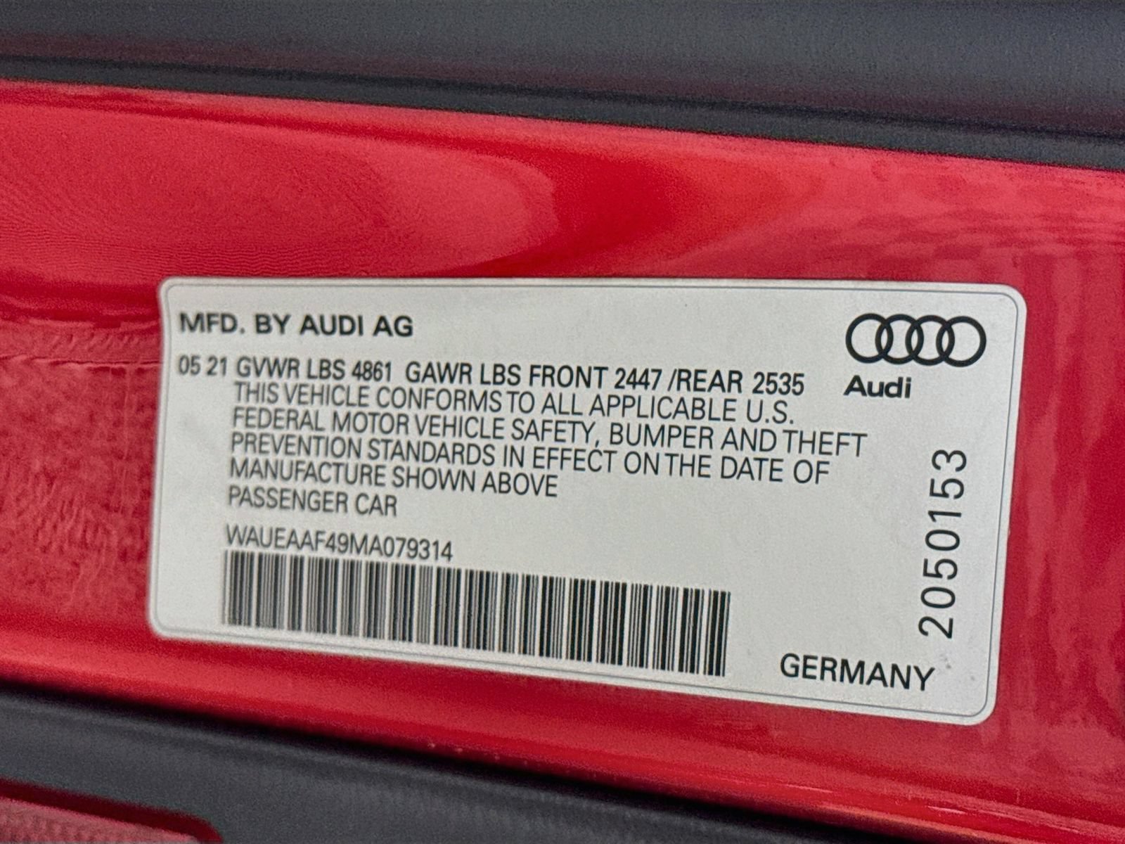 Used 2021 Audi A4 2.0T Premium Plus w/ Premium Plus Package AWD/4WD image 32