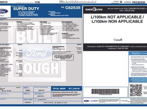 Used 2023 Ford F350 XL w/ 360-Degree Camera Package image 3