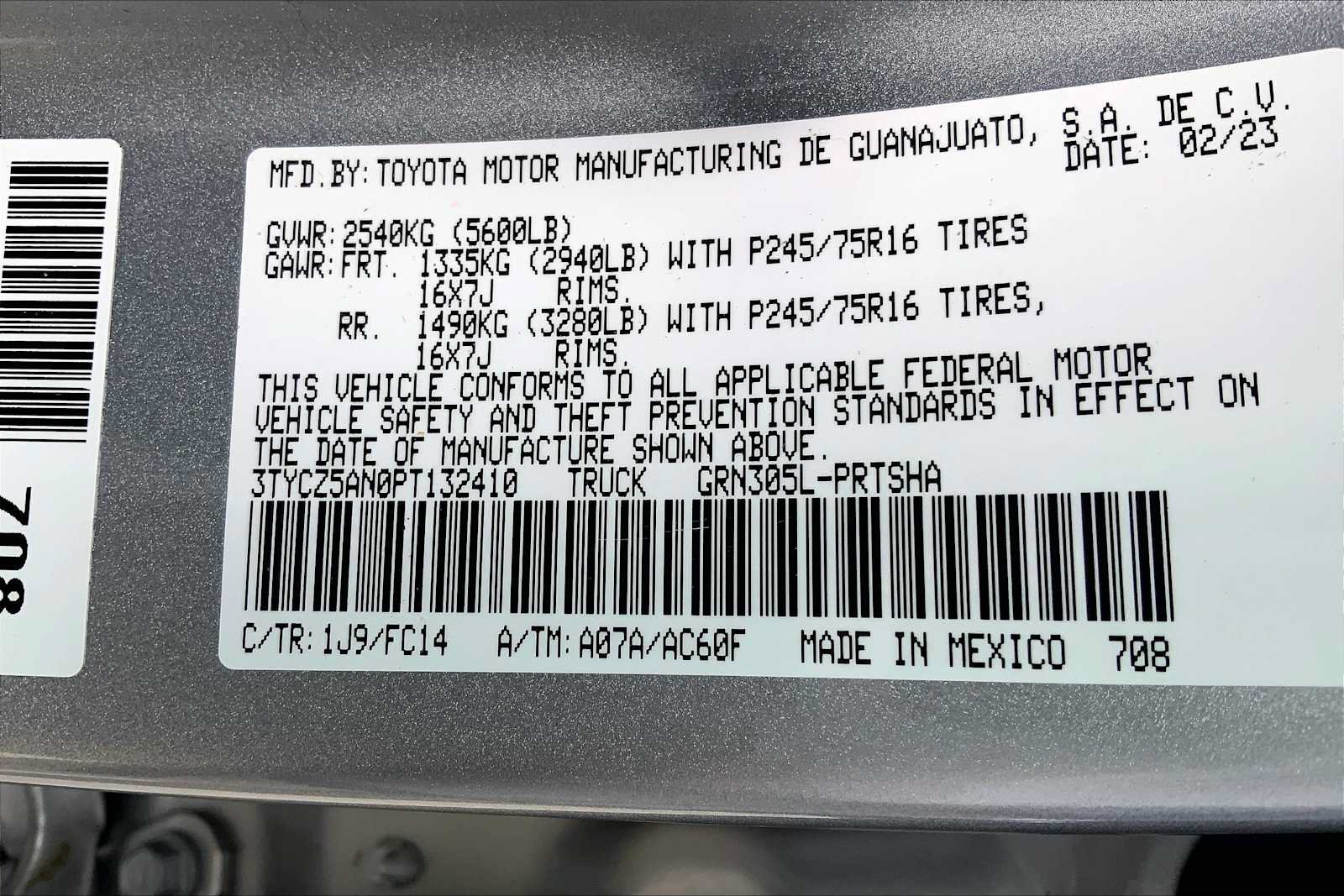 Used 2023 Toyota Tacoma SR5 AWD/4WD image 31