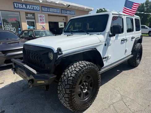Used 2021 Jeep Wrangler Unlimited Sport AWD/4WD image 2