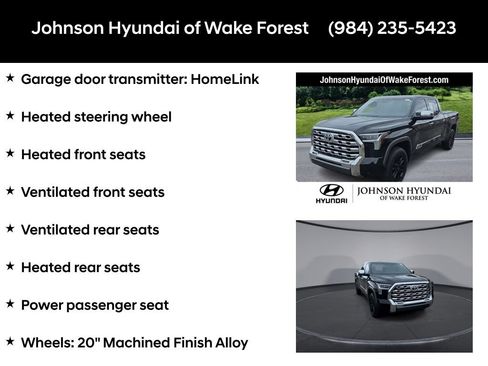 Used 2024 Toyota Tundra 1794 Edition AWD/4WD image 24