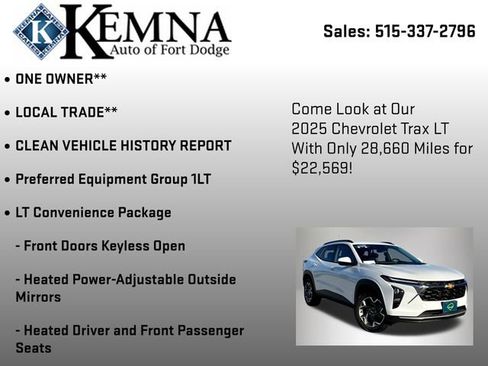 Used 2025 Chevrolet Trax LT w/ Driver Confidence Package image 7