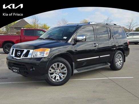 Used 2015 Nissan Armada Platinum w/ 2nd Row Captain Seat Package image 1