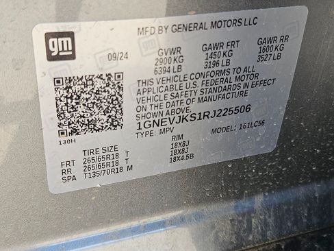 Certified 2024 Chevrolet Traverse Z71 w/ Enhanced Driving Package AWD/4WD image 30