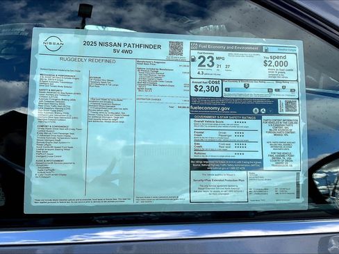 New 2025 Nissan Pathfinder SV w/ SV Premium Package image 18