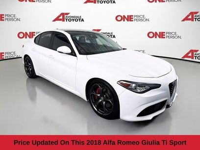 Used 2018 Alfa Romeo Giulia Ti Sport w/ Quick Order Package 22U Sport