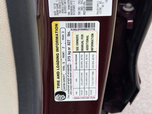 Used 2017 Lincoln MKZ Reserve w/ Climate Package AWD/4WD image 53