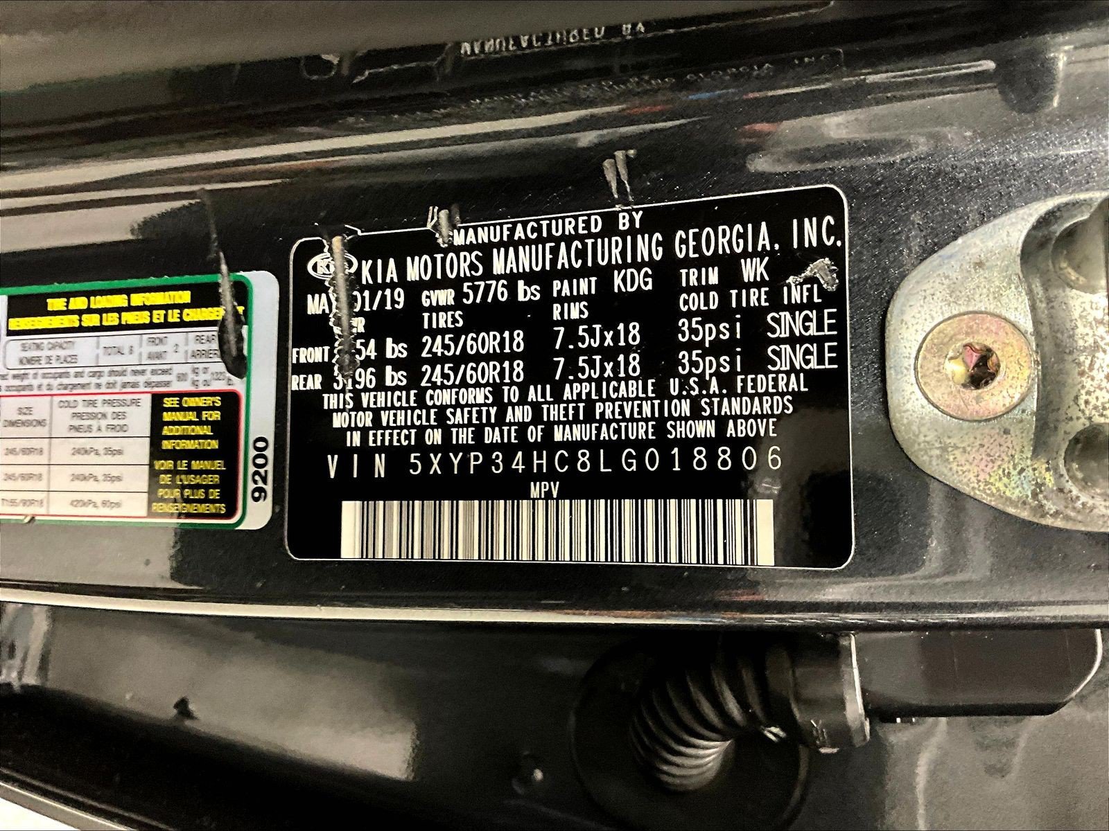 Used 2020 Kia Telluride EX FWD image 19