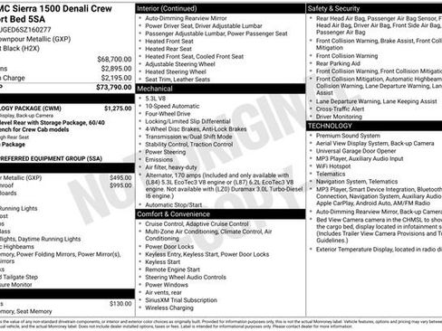 Used 2025 GMC Sierra 1500 Denali w/ Technology Package AWD/4WD image 7