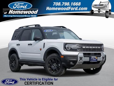 Certified 2025 Ford Bronco Sport Badlands AWD/4WD image 1