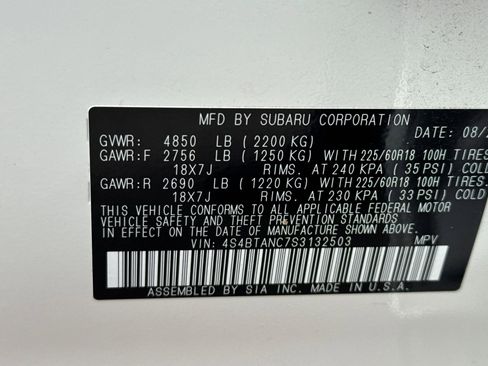 Used 2025 Subaru Outback Limited image 40