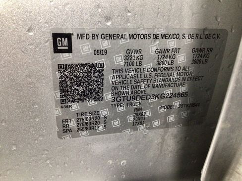 Used 2019 GMC Sierra 1500 SLT w/ SLT Premium Package image 36