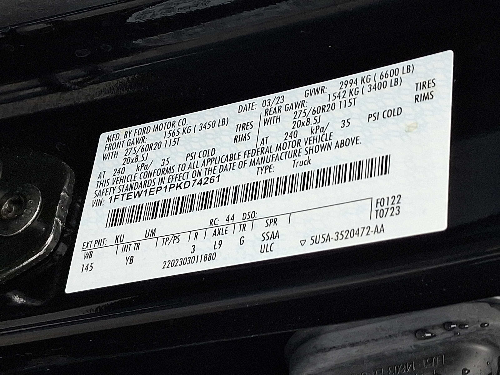 Used 2023 Ford F150 XLT w/ Equipment Group 302A High AWD/4WD image 27
