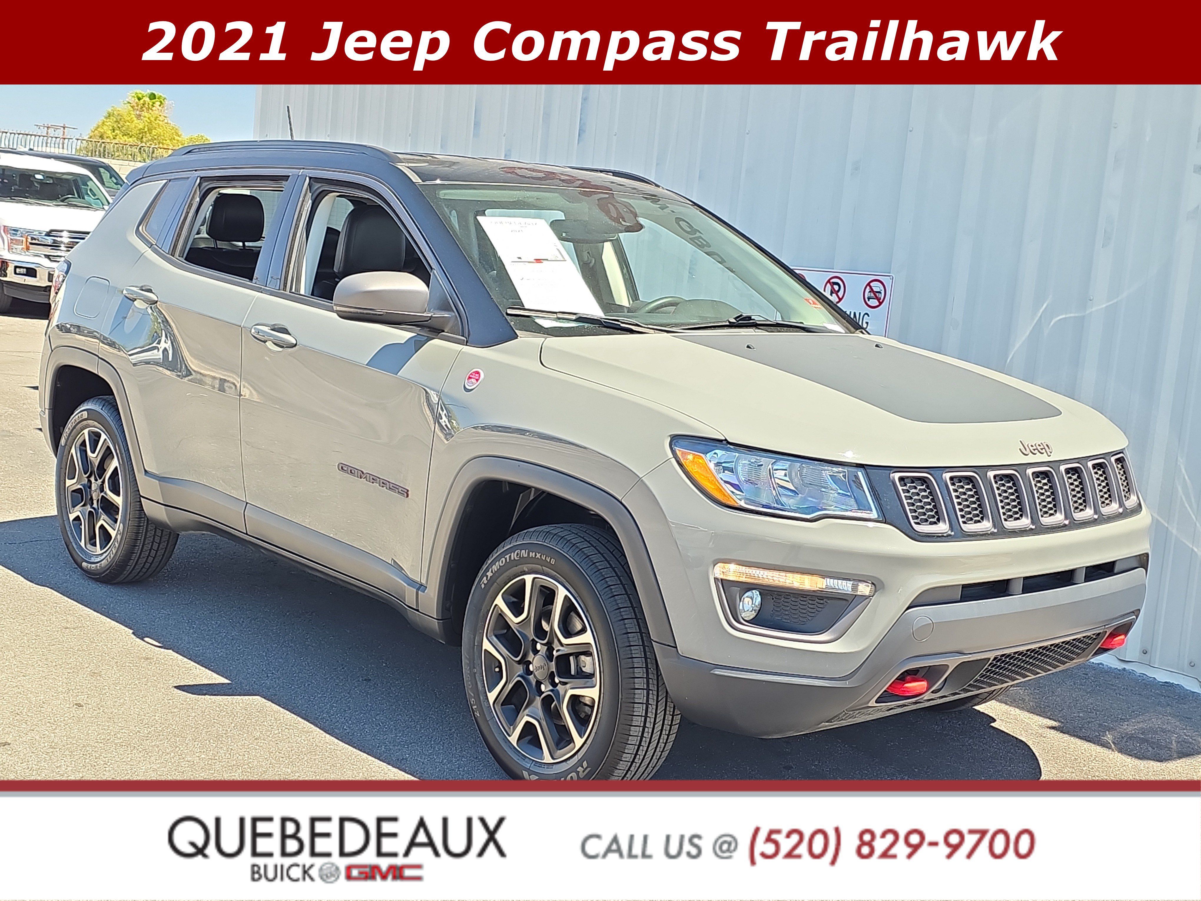 Used 2021 Jeep Compass Trailhawk AWD/4WD image 1