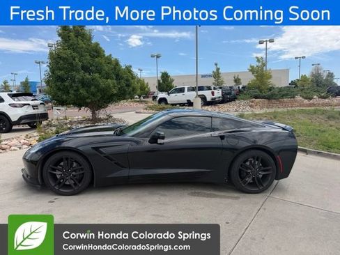 Used 2016 Chevrolet Corvette Stingray Coupe w/ Carbon Flash Badge Package RWD image 4