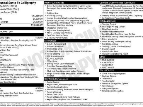 New 2026 Hyundai Santa Fe Calligraphy FWD image 38
