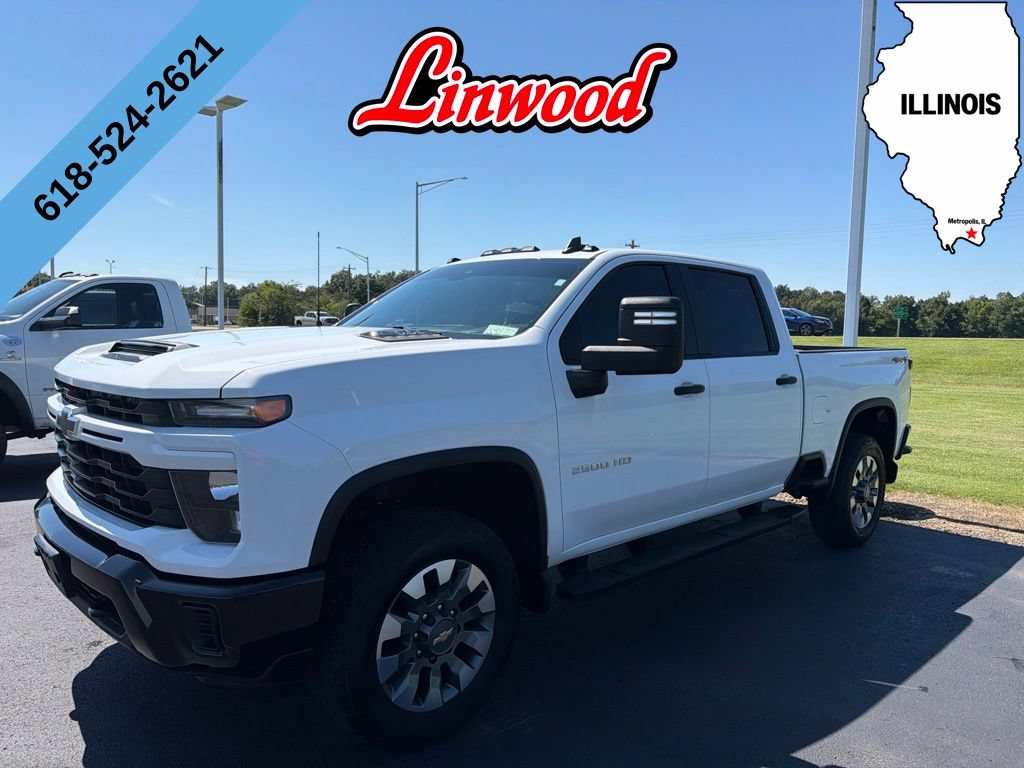 Used 2024 Chevrolet Silverado 2500 Custom w/ Custom Convenience Package AWD/4WD image 1