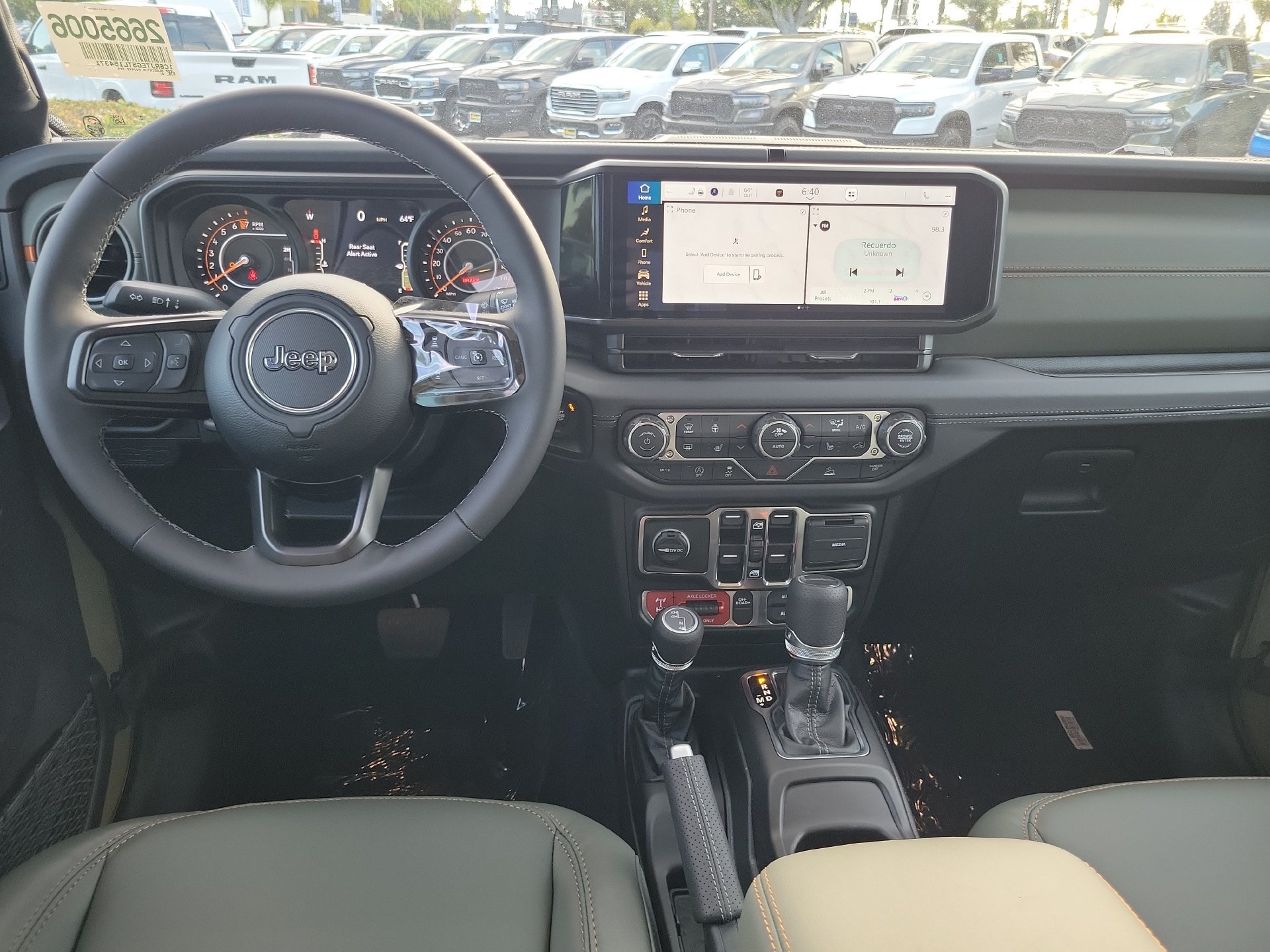 New 2026 Jeep Gladiator Mojave AWD/4WD image 4