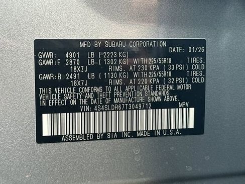 New 2026 Subaru Forester Limited image 24