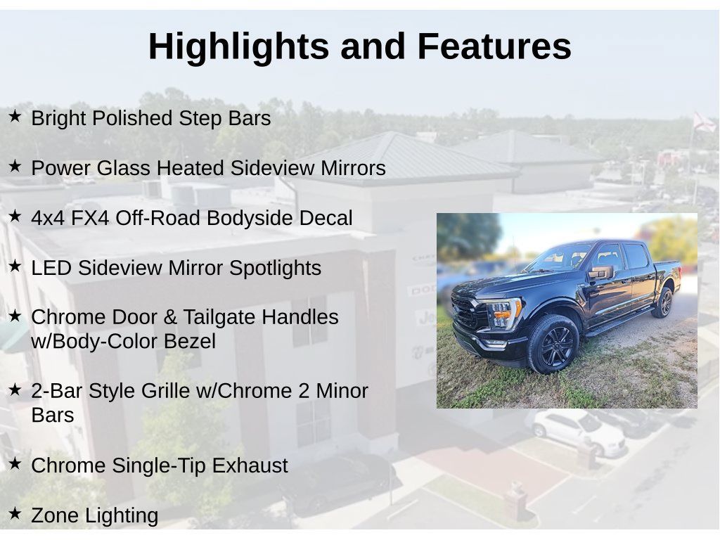 Used 2022 Ford F150 XLT w/ Equipment Group 302A High AWD/4WD image 4