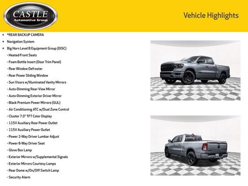 Used 2022 RAM 1500 Big Horn w/ Night Edition image 4