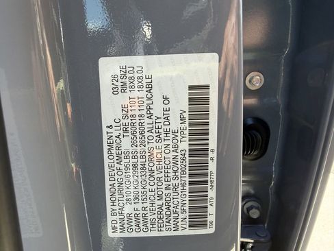 New 2026 Honda Pilot TrailSport image 29