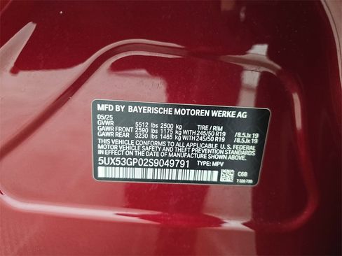 Used 2025 BMW X3 xDrive30i w/ Convenience Package image 33