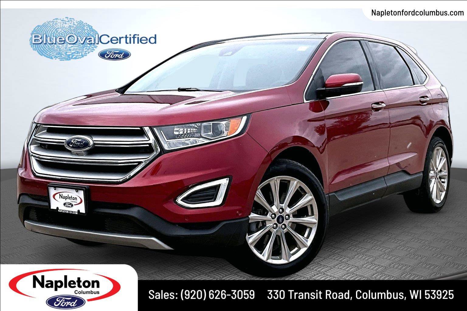 Used 2018 Ford Edge Titanium w/ Equipment Group 302A FWD image 1