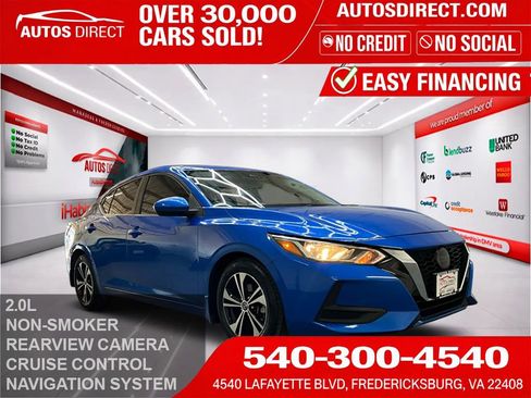 Used 2022 Nissan Sentra SV w/ All-Weather Package FWD image 1