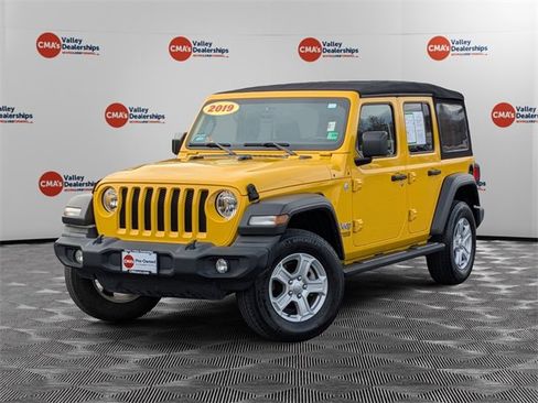 Certified 2019 Jeep Wrangler Unlimited Sport S image 1