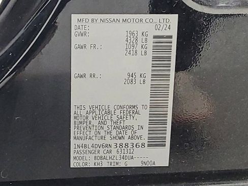 Used 2024 Nissan Altima 2.5 SV image 33