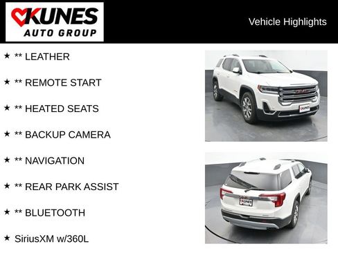 Used 2021 GMC Acadia SLT AWD/4WD image 2
