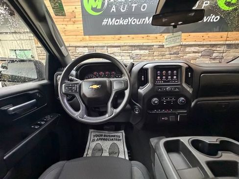 Used 2022 Chevrolet Silverado 1500 Custom w/ LPO, Dark Essentials Package AWD/4WD image 19
