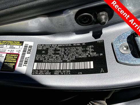 Used 2012 Toyota Sequoia SR5 image 9