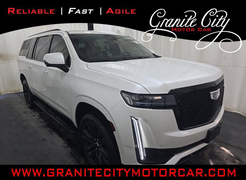 Used 2022 Cadillac Escalade ESV Sport w/ Touring Package AWD/4WD image 1