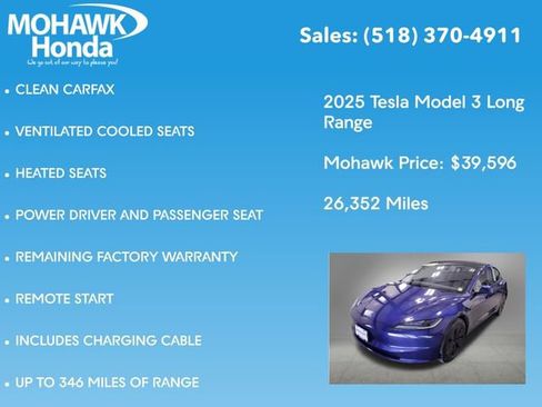 Used 2025 Tesla Model 3 Long Range image 14