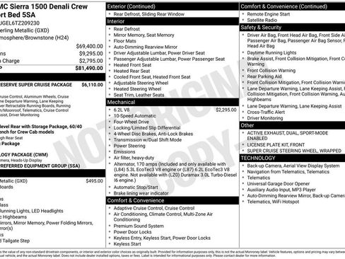 New 2026 GMC Sierra 1500 Denali AWD/4WD image 14