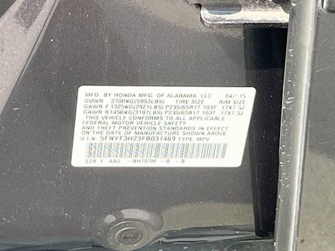 Used 2015 Honda Pilot LX image 31