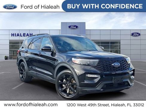 Used 2023 Ford Explorer ST-Line w/ Class IV Trailer Tow Package RWD image 1