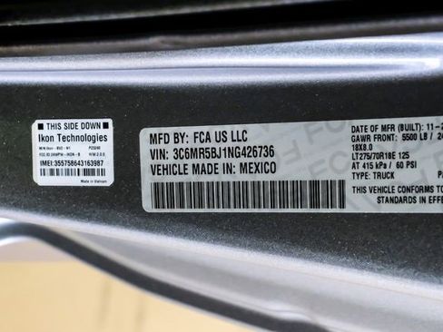 Used 2022 RAM 2500 Lone Star w/ Level A Equipment Group image 47