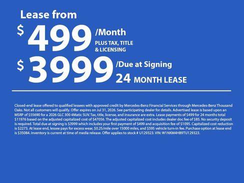 Used 2026 Mercedes-Benz GLC 300 4MATIC image 2