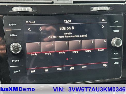 Used 2019 Volkswagen GTI SE w/ SE Experience Package image 35