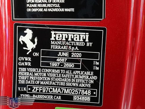 Used 2021 Ferrari 812 GTS RWD image 41
