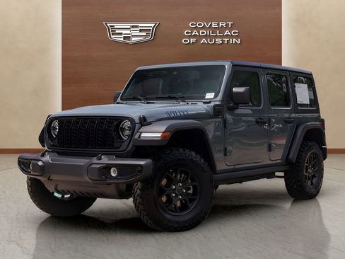 Used 2025 Jeep Wrangler Unlimited Sport S 4xe AWD/4WD image 1